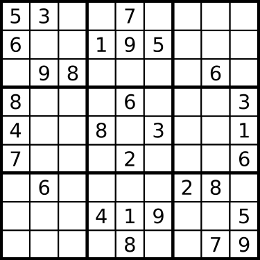 Sudoku Example